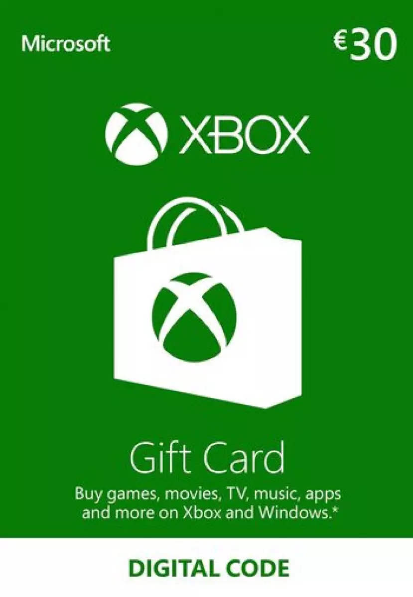 Eneba-Deal: 30€ Xbox Live Guthaben-Code